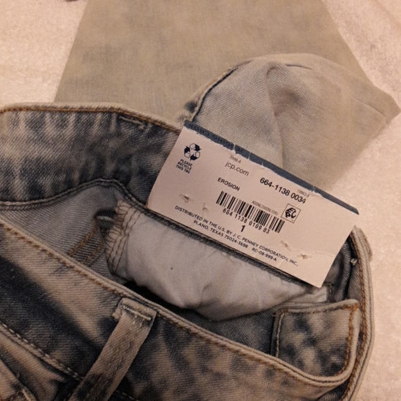 Arizona faded blue jegging crop Jeans size 1 - Picture 6 of 11